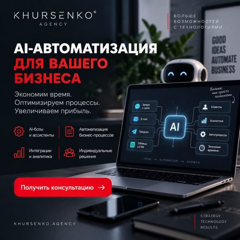 AI-решения и автоматизация для бизнеса